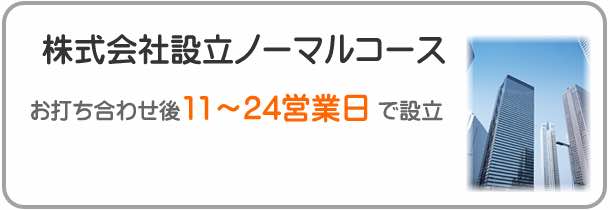 株式会社設立ノーマルコース